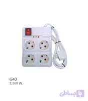 محافظ برق چهار خانه شکوه مدل G43