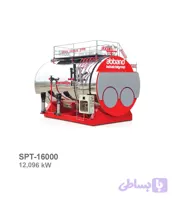دیگ بخار دو کوره آب بند مدل SPT-16000