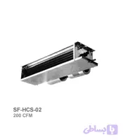 فن‌کویل سقفی بدون کابین فیلتر جدا ساراول مدل SF-HCS-02