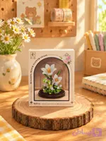لگو گل دکوری طرح حباب شیشه‌ای