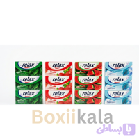 آدامس ریلکس ورقه ای کارتن ۲۰بسته۲۱عددی
