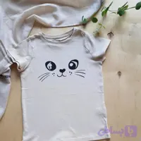 تیشرت دخترانه نخی sinsay