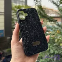 قاب محافظ لوکس Swarovski نگین‌دار درخشان مناسب آیفون 12 Pro Max | همراه اکسسوری