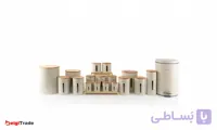 سرویس آشپزخانه 20 پارچه درب چوبی رابر منتیا