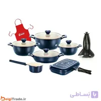 سرویس قابلمه 19 پارچه گرانیت کاندید