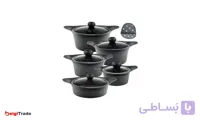 سرویس قابلمه 19 پارچه گرانیت ام جی اس طرح کره ای C