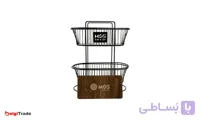 سبد سیب زمینی پیاز مستطیل ام جی اس مدل PS103