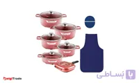 سرویس قابلمه 15 پارچه گرانیت ام جی اس طرح جرمنی C