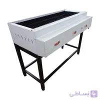 کباب پز گازی آهنی دو متری دهنه 45