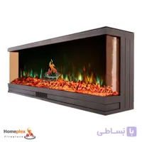 شومینه برقی سه بعدی طول 200