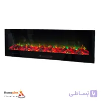 شومینه برقی مدل ال سی دی طول 300