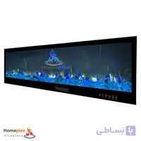 شومینه برقی فریم فلزی طول 140