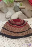 کلاه لئونی کوتاه زمستونی قهوه ای