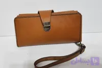 کیف پول چرم گاوی و دستدوز