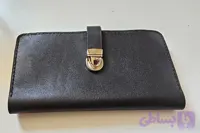 کیف پول کتی چرم گاوی و دستدوز (کد 8MPOV)