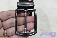 کمربند دو رو چرم گاوی با مغزی بین کار و دستدوز بدون باکس