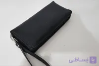 کیف پول کتی چرم گاوی فلوتر و  دستدوز