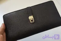 کیف پول و دسته چک چرم گاوی و دستدوز
