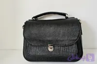 کیف زنانه چرم گاوی و دستدوز (کد D6TES)