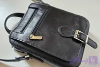 کیف دوشی چرم گاوی و دستدوز (کد V3O49)