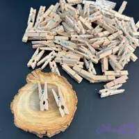 گیره چوبی 2.5 سانت ساده