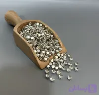 نگین اتریشی نقره ای سایز35