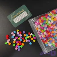مهره فیمو طرح قلب کد FI22