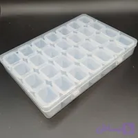 باکس ارگانایزر 28 خانه سفید
