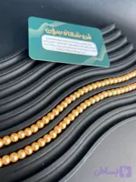 مروارید سنگی طلایی سایز 6