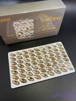 نگین مدل مارکیز شامپاینی 15*7