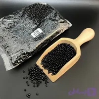 مروارید فله‌ ای پلاستیکی 4 میل مشکی