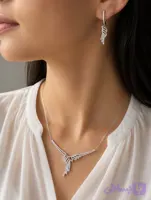 سرویس زنجیری نقره فرشته | silverziv