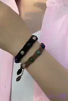 دستبند سنگهای هفت چاکرا| silverziv