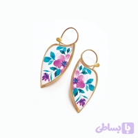 گوشواره برنجی فلامینگو کد 607