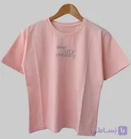 تیشرت کراپ پنبه دخترانه و زنانه