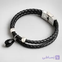 دستبند نقره و سنگ – کد B119