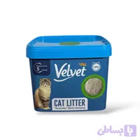 خاک گربه سطلی ولوت پت مدل clean home وزن ۱۰ کیلویی