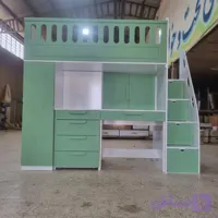 تخت دو طبقه طرح یک نفره