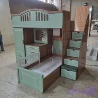 تخت دو طبقه کلاسیک سایز نوجوان