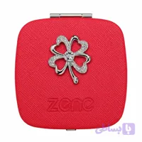 آینه آرایشی جیبی دوطرفه طرح گلبرگ Z.one (کد QN7VJ)