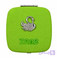 آینه آرایشی جیبی دوطرفه طرح گلبرگ Z.one