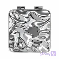آینه آرایشی جیبی دو طرفه زد وان طرح موج‌ دار