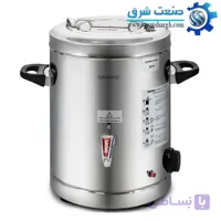 ترموس برقی 10 لیتری دوجداره – استیل 304 | سماور و فلاسک صنعتی کم‌جا