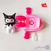سفینه فضایی دودزا کرومی موزیکال چراغ دار (با سیستم تغییر مسیر خودکار)
