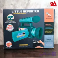 ست دوربین خبرنگاری (موزیکال چراغ دار با میکروفن)
