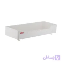 شلف حمام مروارید مدل فلت سفید ABS