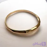 دستبند النگویی چند ضلعی برند ژوپینگ یک رو ضخیم