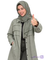 مانتو خنک سبز