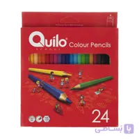 مداد رنگی 24 رنگ کویلو کد 634004