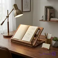 پایه چوبی نگهدارنده لپ تاپ و تبلت